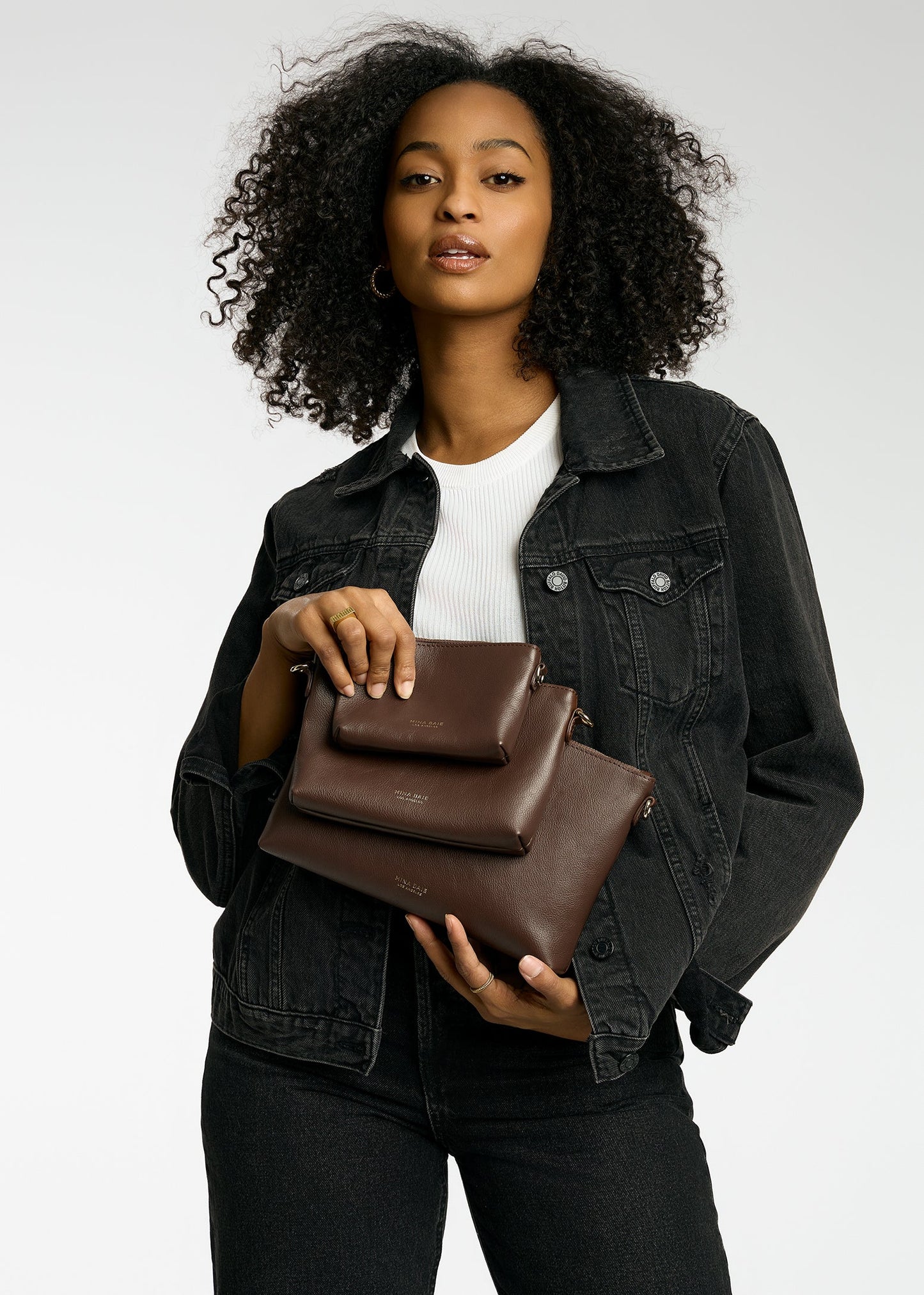 Mia Pouch Set (Leather)