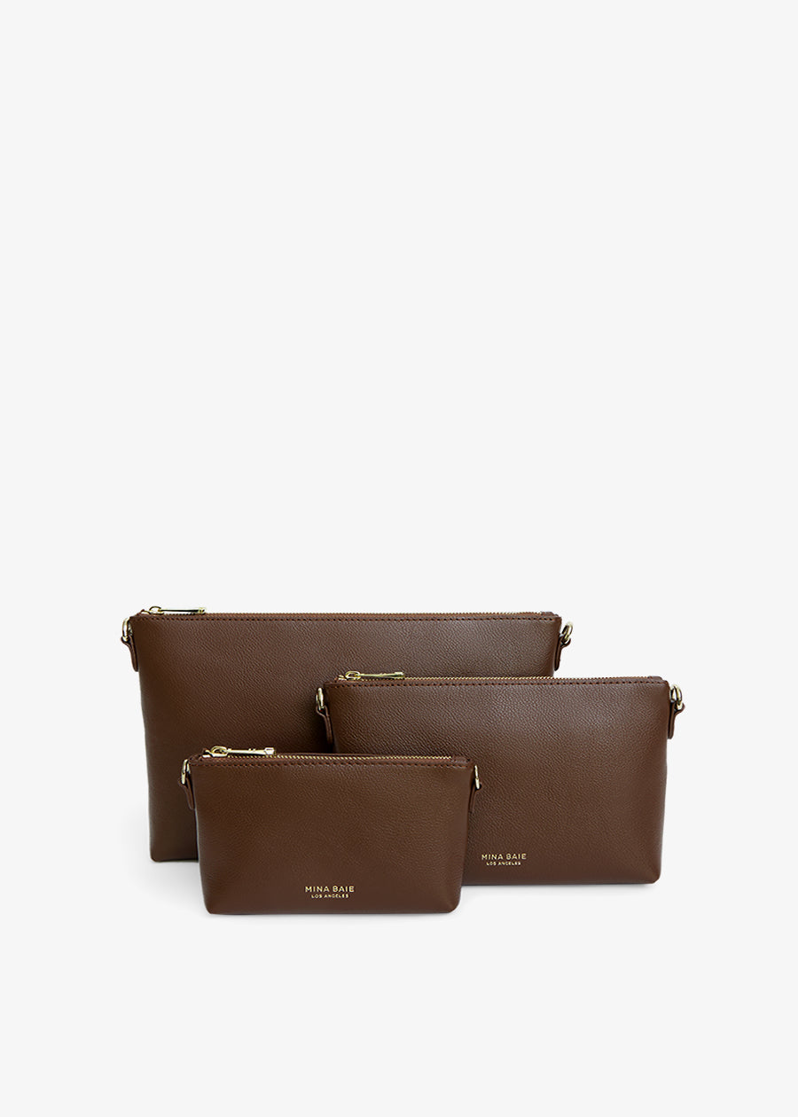 Mia Pouch Set (Leather)