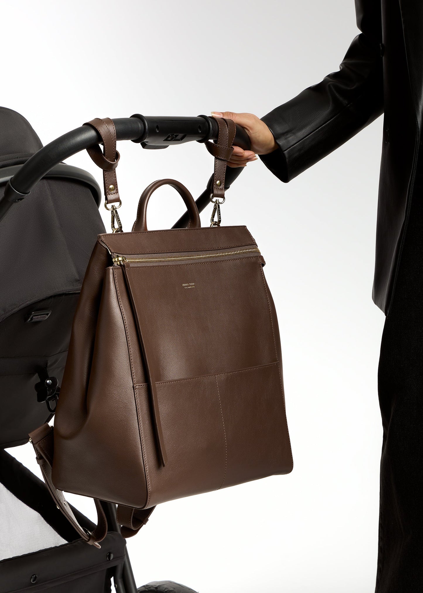Stroller Hooks (Leather)