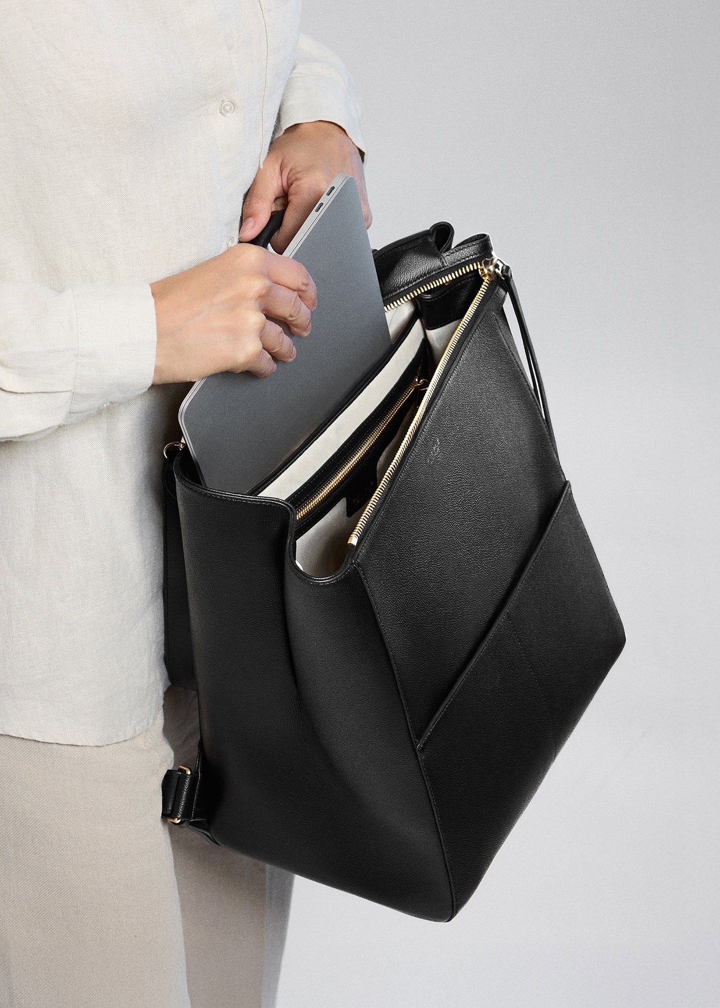 Harper Full Backpack (Leather)
