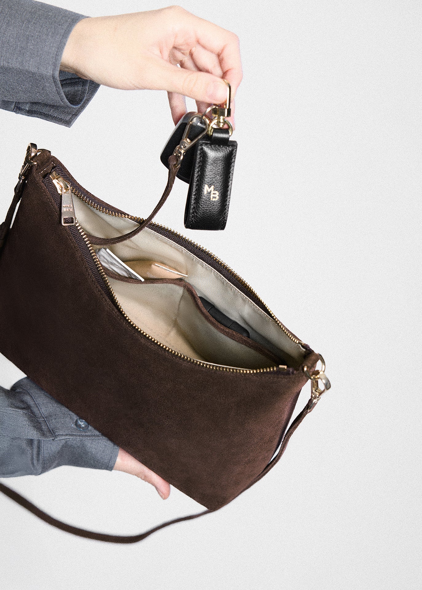 Addison Crossbody (Suede)