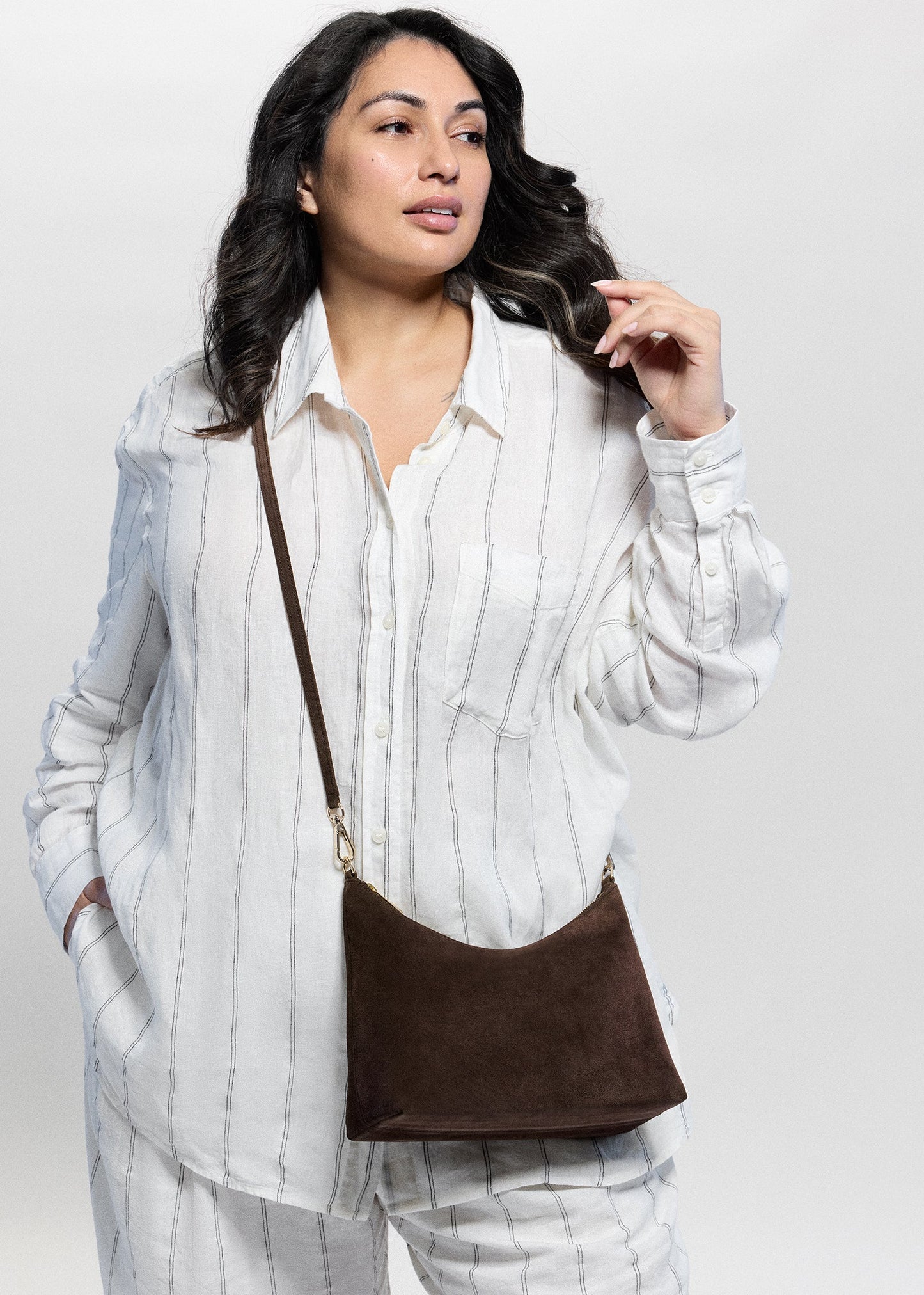 Addison Crossbody (Suede)
