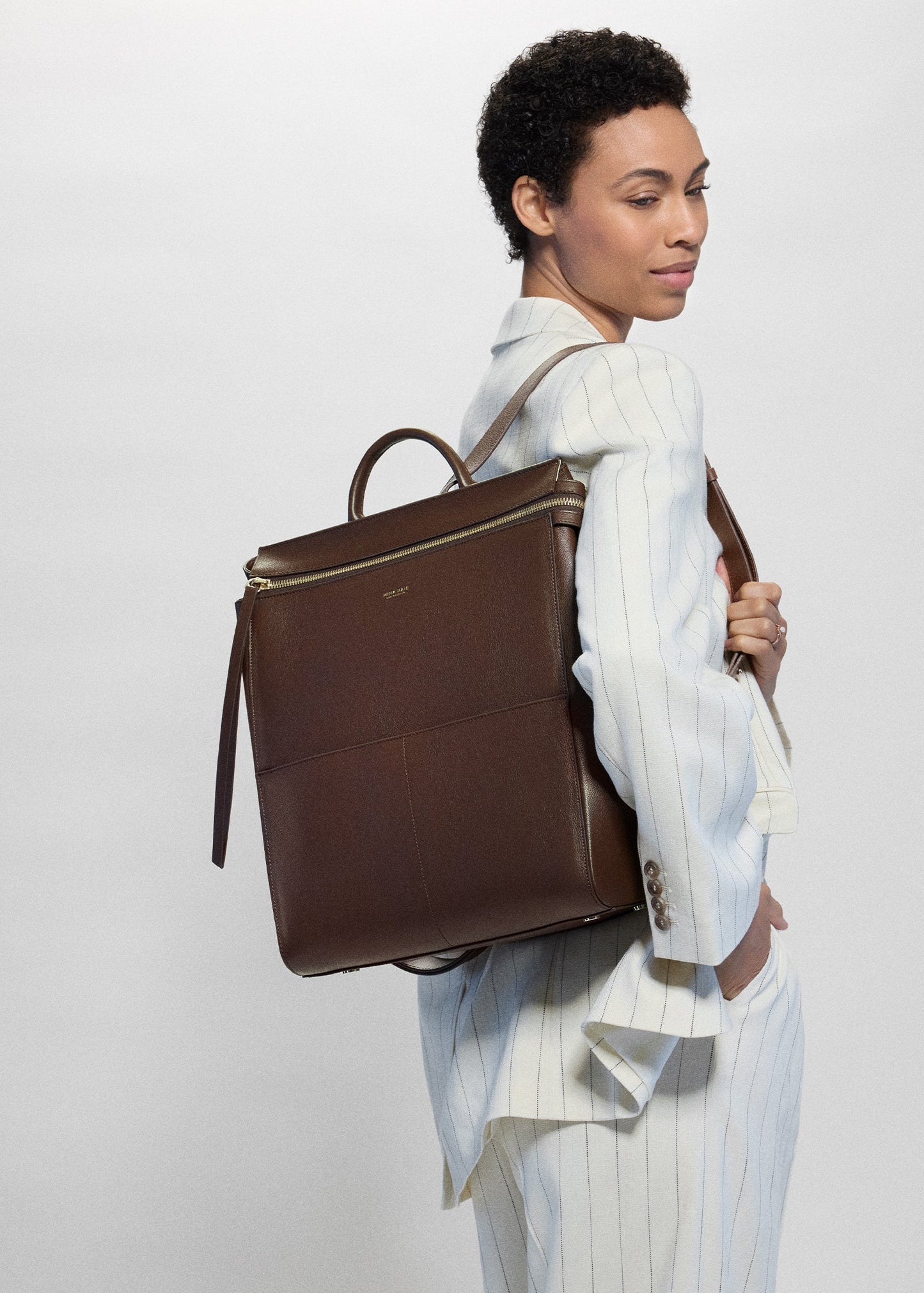 Harper Full Backpack (Leather)