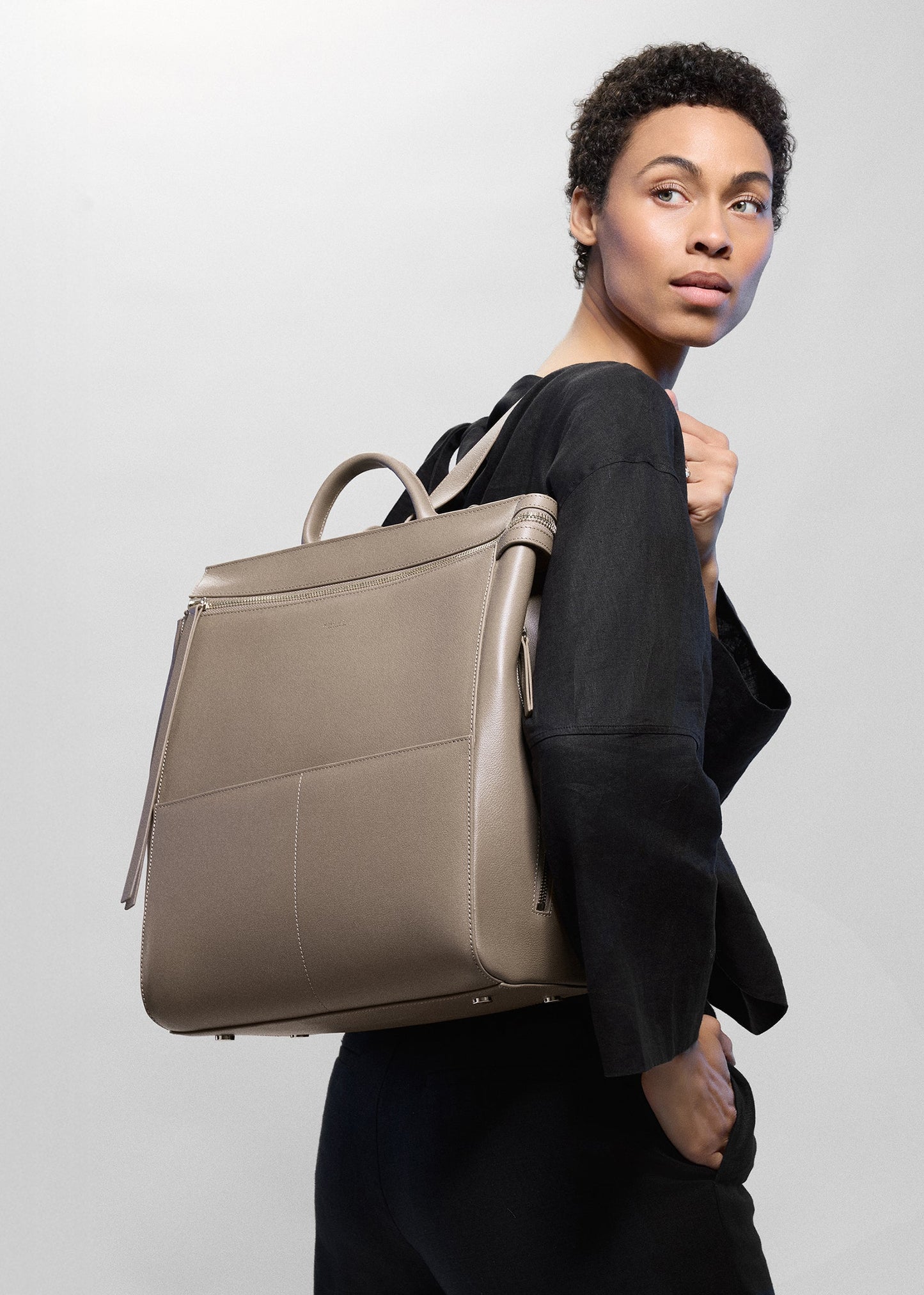 Harper Full Backpack (Leather)