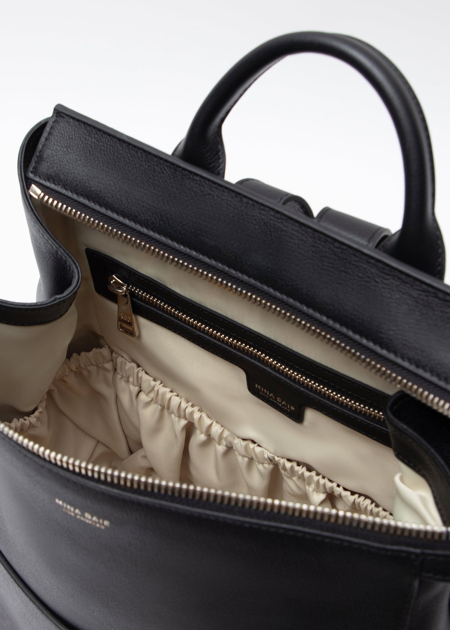 Harper Midi Backpack (Leather)