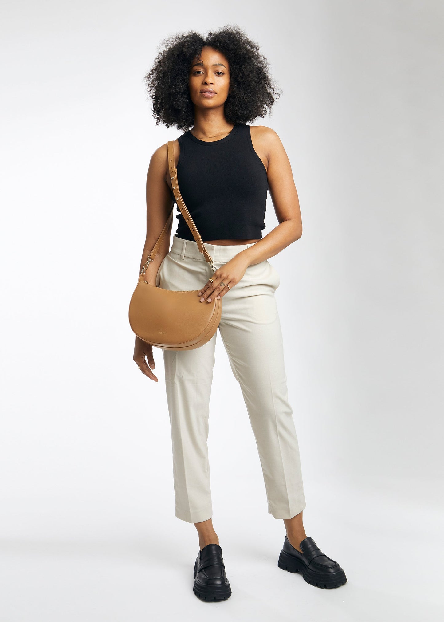 Avery Crossbody Strap (Leather)