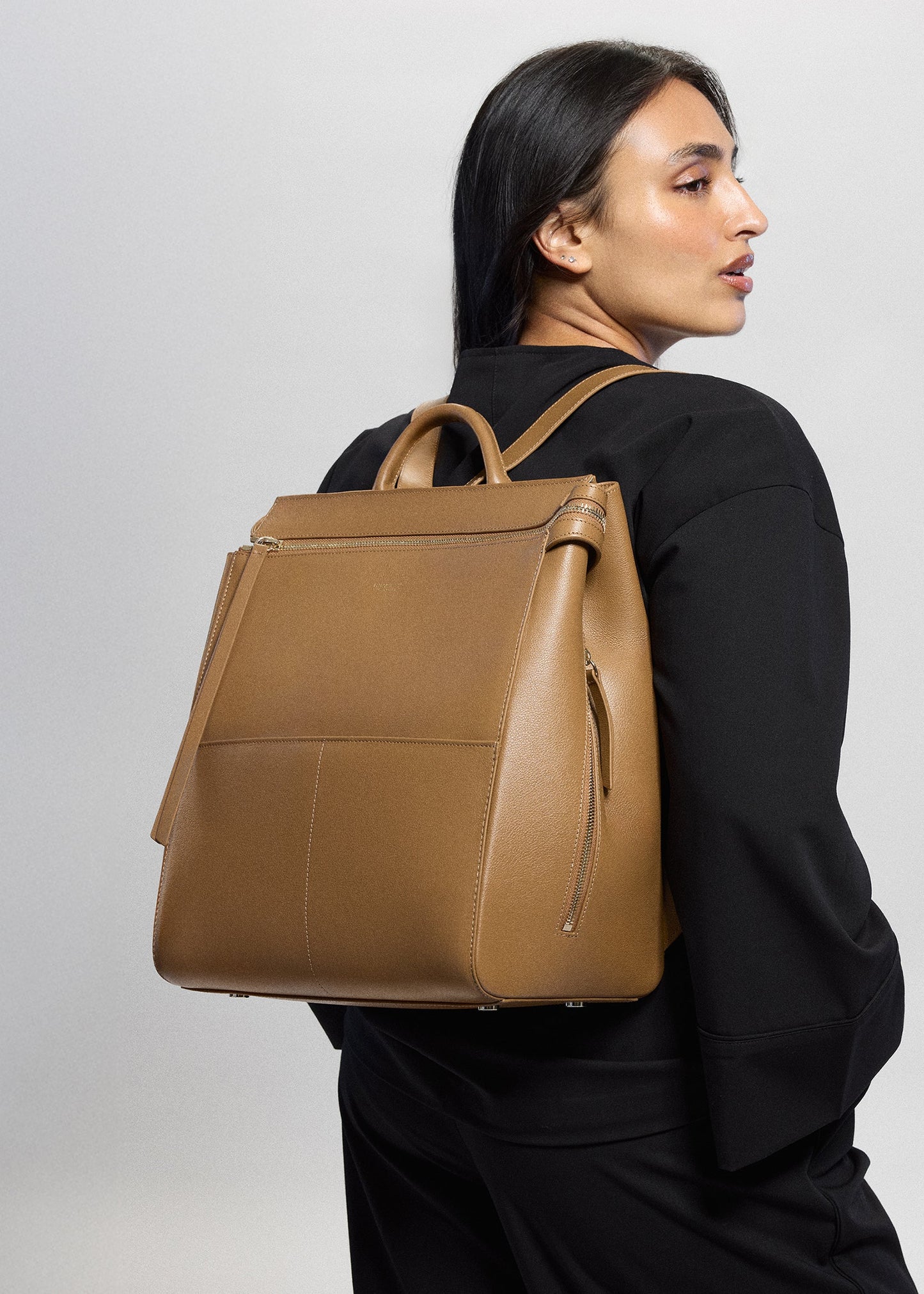 Harper Full Backpack (Leather)